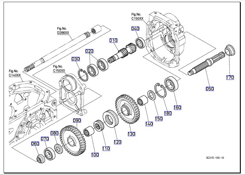 Trục PTO mới >=76717